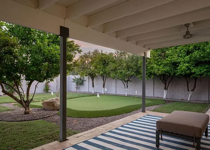 The Claremont - Chic Luxe Putting & Pool Phoenix