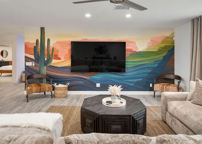 The Claremont - Chic Luxe Putting & Pool * Phoenix