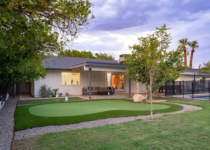 The Claremont - Chic Luxe Putting & Pool * Phoenix